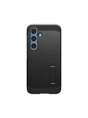 Spigen Galaxy S25 ile Uyumlu Kılıf Tough Armor Al MagFit Özellikli Kickstand Black - 1