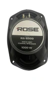 ROSE 1000W 6 x 9" 4 YOLLU KOAKSİYEL HOPARLÖR - Telli Kapaklı 2li Set thumbnail 2