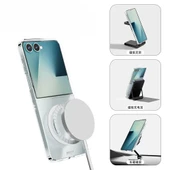 Galaxy Z Flip 7 Kılıf Kamera Korumalı M-safe Sert PC Zore Porto Kapak thumbnail 7