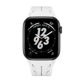 Apple Watch 7 45mm KRD-127 Metal Tokalı Silikon Kordon - 2