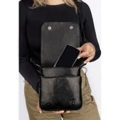 Lederax Hakiki Deri Orta Boy Omuz Çantası Postacı Çantası LD591 thumbnail 3