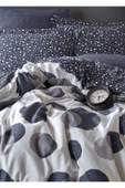 Modern Tek Kişilik Nevresim Takımı Orva Indigo - 2