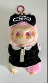 Kıyafetli Pembe Labubu - 2