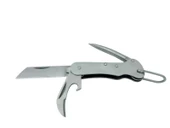 PK 153 Gümüş Gemici Çakı 9,5 cm - Metal Sap, Manuel - 1