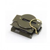 Hassas Lensatic Pusula Amerikan Tarzı Açık Kamp Yürüyüş Survival İçin - 2