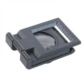 25x25 Mm Full Çelik Kaplı Katlamalı Büyüteç TH-9005B - 2