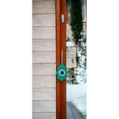 Nazar Boncuklu Jade Yeşili Fatma Ana Bereket Eli Cam Duvar Süsü - 1