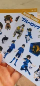 BlueLock-Meguru Bachira-parlak kağıt -2li sticker set-telefon süsleme Blue Lock - 10
