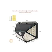 Solar Bahçe Aydınlatma Lambası 100 Led - 3