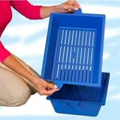 3 Katlı Kedi Tuvaleti Elekli Kedi Tuvaleti - 2