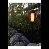 Solar Alev Efektli Bahçe Lambası - 1