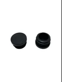 Yuvarlak Demir Profil İç Tapa Geçme Plastik Ayak Geçme Koruma Plastiği(38MM)(SİYAH) Siyah 38mm SİYAH - 8 ADET - 4