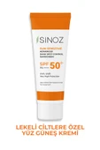Sinoz Yeni Nesil Filtreler Hibrit Formül Koyu Cilt Lekelerine Etkili Sıvı Yüz Güneş Kremi PA++++ SPF50+ 50 ml - 1
