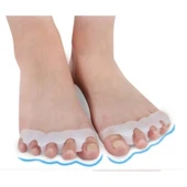 5 Parmak Ayıran Geçmeli Makara Beyaz Renk - 1