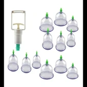 12 Li Hacamat Masaj Kupa Set - 4