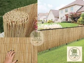 POLYNATUREL Kamış Çit Bambu Hasır Yükseklik 2,00 Metre En 3,00 Metre Doğal Kamış Gölgelik 2x3 Metre - 5