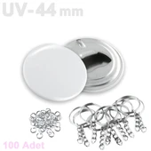 Buton Şişe Açacağı Anahtarlık 44 / 58 mm VG58UVAN VG44UVAN UV baskıya uygundur - 2