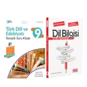 Palme 9.Sınıf Türk Dili Edebiyat ve AKM Dil Bilgisi Soru Bankası Seti 2 Kitap - 1