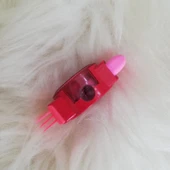 Pembe Saat Tasarım Kalemtraş ve Silgi thumbnail 2