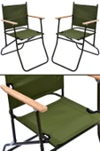 2 Adet 120 Kg kapasiteli Katlanır Kamp Sandalyesi ve 45 x 60 Kamp Sehpası-2-AS-BEY thumbnail 6