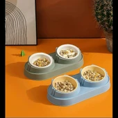 Mikopet Çift Bölmeli Mama ve Su Kabı - 2