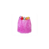 Hawaii Hula Eteği Pembe Renk 40 cm - 1