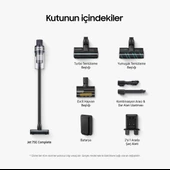 Samsung VS20B75ACR5/TR Jet 75E Dikey Şarjlı Süpürge thumbnail 4