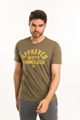 HAMMER JACK Frodi Bisiklet Yaka Erkek Tshirt Yeşil 602 T14-E - 2