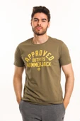 HAMMER JACK Frodi Bisiklet Yaka Erkek Tshirt Yeşil 602 T14-E - 1