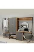 Lagomood Modulago Otel Masa&minibar Antrasit Ceviz - 2
