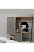 Lagomood Modulago Midi Otel Mobilya Takımı Antrasit Ceviz - 3