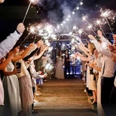 Tel Maytap Uzun 40 Cm Gelin Yolu Kıvılcım Saçar 5 Adet 2 Dakika Yanma Süresi İç Mekan Dumansız thumbnail 1