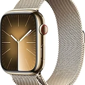 Apple Watch Series 10 GPS + Cellular 42mm Altın Rengi Titanyum Kasa ve Altın Rengi Milano Loop - 2