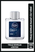 NIVEA TRAŞ LOSYONU AFTER SHAVE MEN 100ML-DEEP DIMENSION - 1