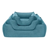 Pet Comfort Alpha  Turkuaz Köpek Yatağı M 80x65cm thumbnail 4