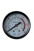 PG-P50 Kompresör Manometre 12 bar, Çap: 50 mm thumbnail 2