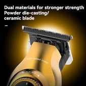 Kemei KM-1677 Saç Düzeltici Profesyonel Saç Kesme Makinesi - 2