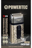 Powertec TR-575 Profesyonel Usb Şarjlı Günlük Sakal Sinekkaydı Tıraş Makinesi - 1