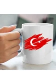 Özcan Tasarım Türk Bayraklı Bardak - Türk Model Bardak thumbnail 1