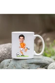 Özcan Tasarım Kişiye Özel Bardak - Karikatür Bardak - Futolcu Bardağı thumbnail 1