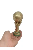 Özcan Tasarım 15 cm Dünya Kupası - Gold Kaplama Dünya Kupası thumbnail 2
