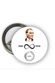 Özcan Tasarım Kişiye Özel 10 Kasım Rozeti - Atatürk Rozeti ( 20 Adet ) thumbnail 1