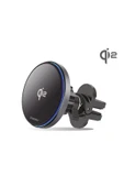 İberry Magport Qi2 Wıreless Klipsli Magsafe Araç Içi Telefon Tutucu - 1