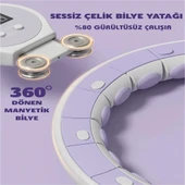 Smart LCD Ekranlı Masajlı Hulahop Ayarlanabilir Ağırlıklı Egzersiz Çemberi - 7