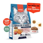 Wanpy Tahılsız Somonlu Yetişkin Kedi Maması 1,5 kg - 1