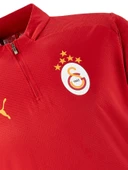 Galatasaray Puma Lisanslı A Takım Kırmızı Yarım Fermuarlı Antrenman Üst - 2