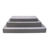 Pet Comfort Lima Ortopedik Köpek Yatağı Gri Peluş S 70x40x9cm - 4