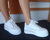 Kadın Spor Ayakkabı Beyaz Renk - 3