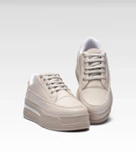 Kadın Spor Ayakkabı Bej Renk - 6