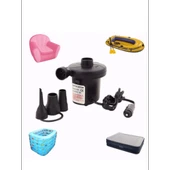 Yatak Şişirme Havuz Şişirme - Boşaltma Pompası Araç Şarj 12V thumbnail 1